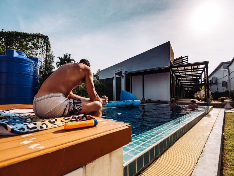 Chillhub Hostel Phuket Bang Tao Beach  Exteriör bild